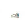 Blue Topaz Ring in 925 Sterling Silver | Save 33% - Rajasthan Living 8