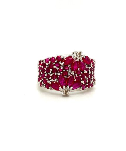 Ruby Ring in 925 Sterling Silver | Save 33% - Rajasthan Living 5