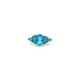 Blue Topaz Ring in 925 Sterling Silver | Save 33% - Rajasthan Living 7