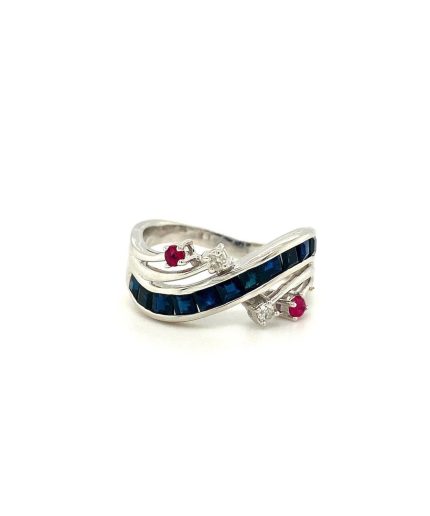 Sapphire Ring in 925 Sterling Silver | Save 33% - Rajasthan Living