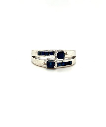 Sapphire Ring in 925 Sterling Silver | Save 33% - Rajasthan Living