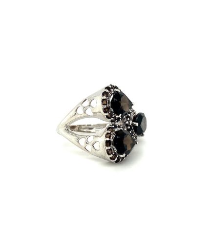 Smoky Topaz Ring in 925 Sterling Silver | Save 33% - Rajasthan Living 3