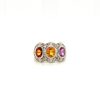 Multi Sapphire Ring in 925 Sterling Silver | Save 33% - Rajasthan Living 7