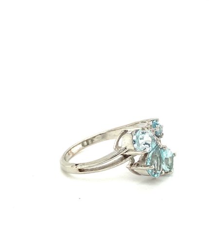 Aquamarine Ring in 925 Sterling Silver | Save 33% - Rajasthan Living 3