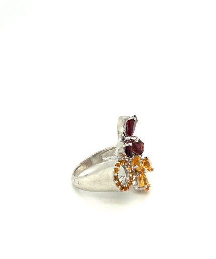 Citrine Ring in 925 Sterling Silver | Save 33% - Rajasthan Living 3