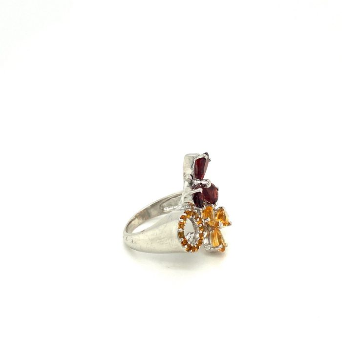 Citrine Ring in 925 Sterling Silver | Save 33% - Rajasthan Living 6