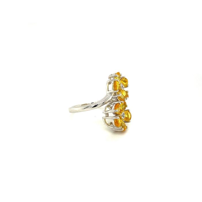 Yellow Sapphire Ring in 925 Sterling Silver | Save 33% - Rajasthan Living 6