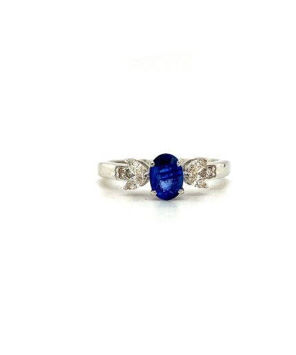 Sapphire Ring in 925 Sterling Silver | Save 33% - Rajasthan Living