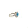 Blue Topaz Ring in 925 Sterling Silver | Save 33% - Rajasthan Living 8