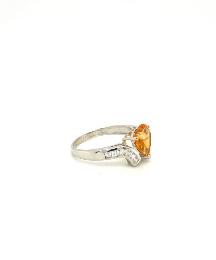 Citrine Ring in 925 Sterling Silver | Save 33% - Rajasthan Living 3