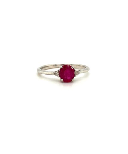 Ruby Ring in 925 Sterling Silver | Save 33% - Rajasthan Living