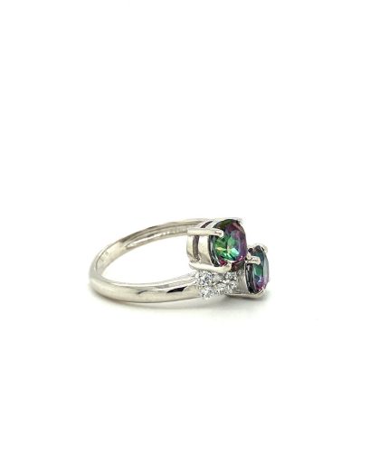 Mystic Topaz Ring in 925 Sterling Silver | Save 33% - Rajasthan Living 3