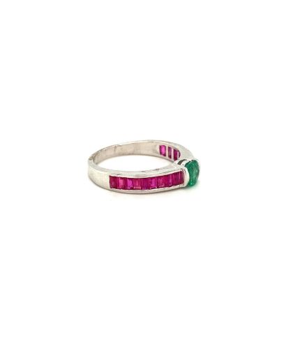 Multi Colour Stones Ring in 925 Sterling Silver | Save 33% - Rajasthan Living 3