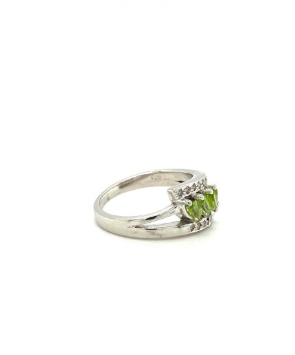 Peridot Ring in 925 Sterling Silver | Save 33% - Rajasthan Living 7