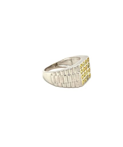 Yellow Sapphire Ring in 925 Sterling Silver | Save 33% - Rajasthan Living 3