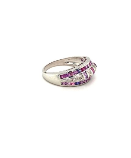 Purple Sapphire Ring in 925 Sterling Silver | Save 33% - Rajasthan Living 7