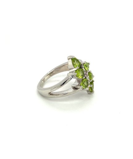 Peridot Ring in 925 Sterling Silver | Save 33% - Rajasthan Living 3