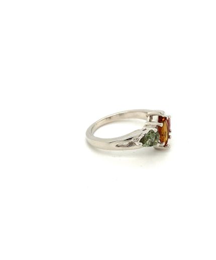 Multi Tourmaline Ring in 925 Sterling Silver | Save 33% - Rajasthan Living 3