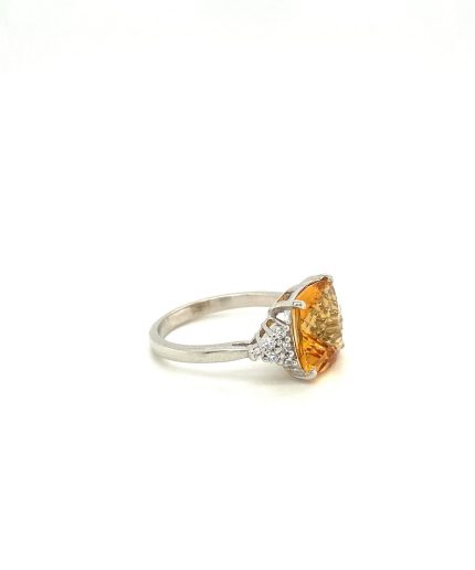 Citrine Ring in 925 Sterling Silver | Save 33% - Rajasthan Living 3