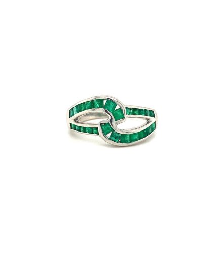 Emerald Ring in 925 Sterling Silver | Save 33% - Rajasthan Living