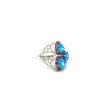 Blue Topaz Ring in 925 Sterling Silver | Save 33% - Rajasthan Living 8