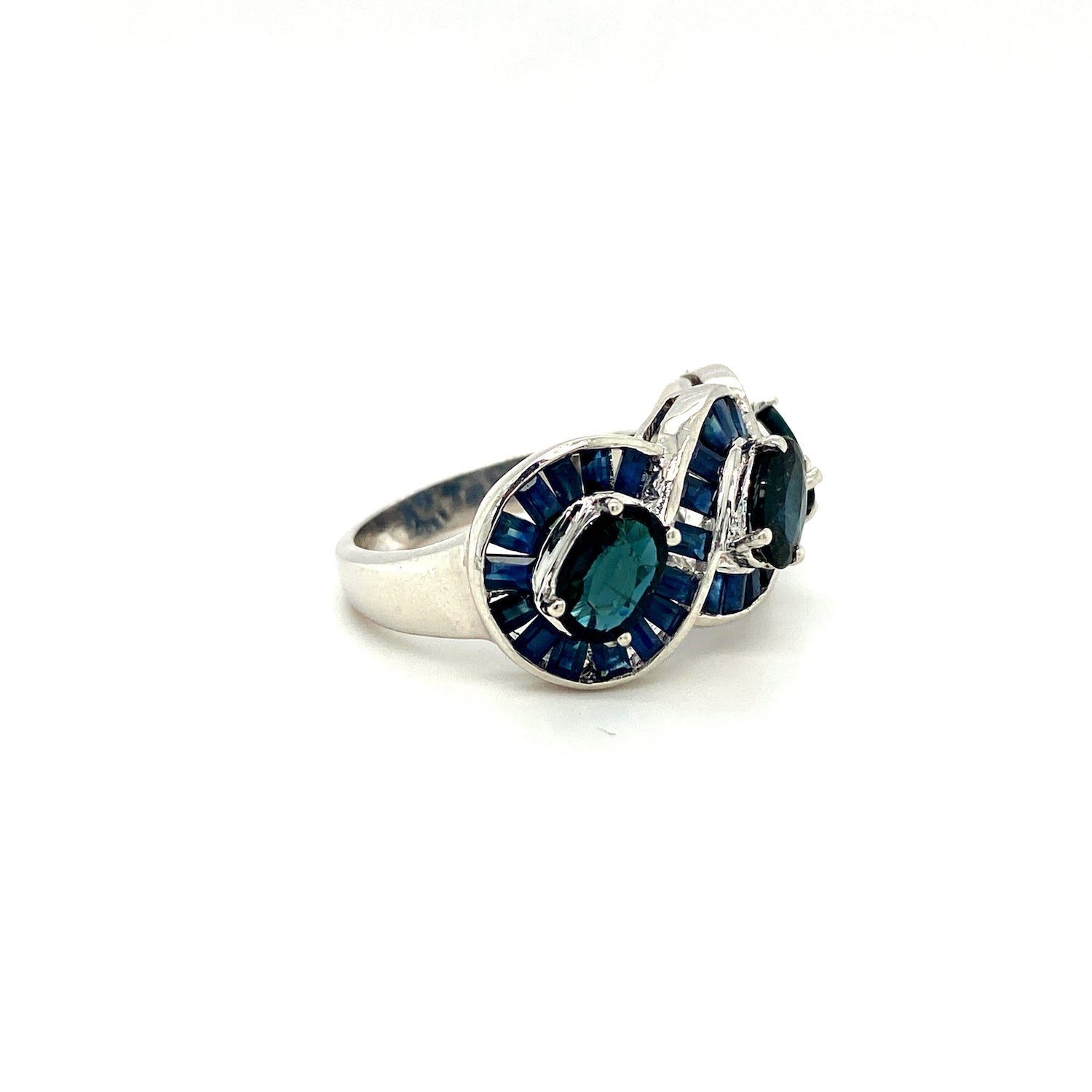 Buy Sapphire Ring in 925 Sterling Silver - Rajasthan Living