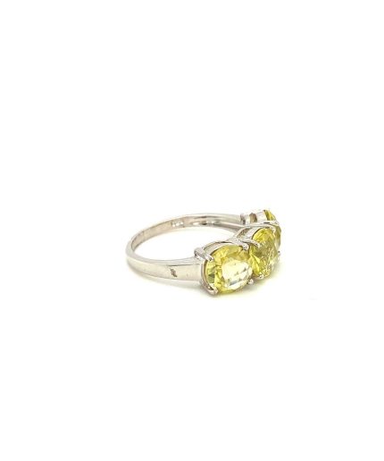 Lemon Topaz Ring in 925 Sterling Silver | Save 33% - Rajasthan Living 3