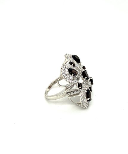 Smoky Topaz Ring in 925 Sterling Silver | Save 33% - Rajasthan Living 3