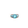 Blue Topaz Ring in 925 Sterling Silver | Save 33% - Rajasthan Living 7