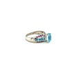 Blue Topaz Ring in 925 Sterling Silver | Save 33% - Rajasthan Living 8