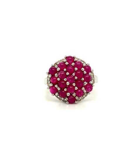 Ruby Ring in 925 Sterling Silver | Save 33% - Rajasthan Living