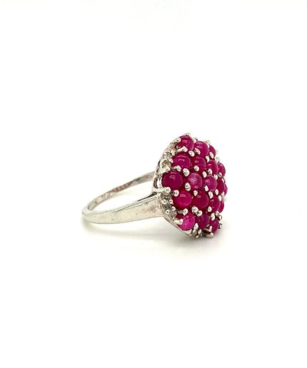 Ruby Ring in 925 Sterling Silver | Save 33% - Rajasthan Living 3