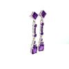 Amethyst Earrings in 925 Sterling Silver | Save 33% - Rajasthan Living 8