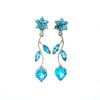 Blue Topaz Earrings in 925 Sterling Silver | Save 33% - Rajasthan Living 7