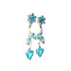 Blue Topaz Earrings in 925 Sterling Silver | Save 33% - Rajasthan Living 8