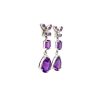 Amethyst Earrings in 925 Sterling Silver | Save 33% - Rajasthan Living 8