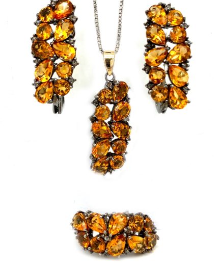 Citrine Jewellery in 925 Sterling Silver | Save 33% - Rajasthan Living 5