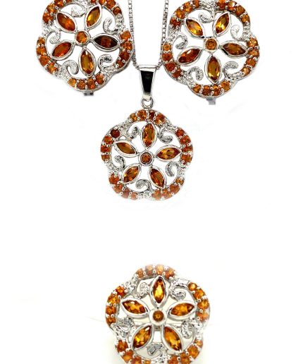 Citrine Jewellery in 925 Sterling Silver | Save 33% - Rajasthan Living 5