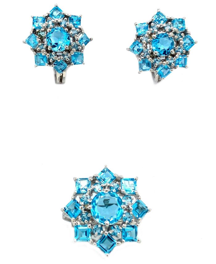 Blue Topaz Jewellery in 925 Sterling Silver | Save 33% - Rajasthan Living 5