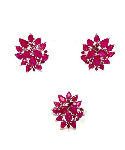 Ruby Jewellery in 925 Sterling Silver | Save 33% - Rajasthan Living 5