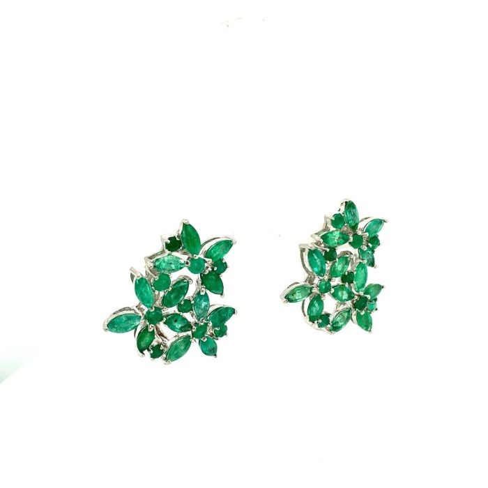 Emerald Jewellery in 925 Sterling Silver | Save 33% - Rajasthan Living 6