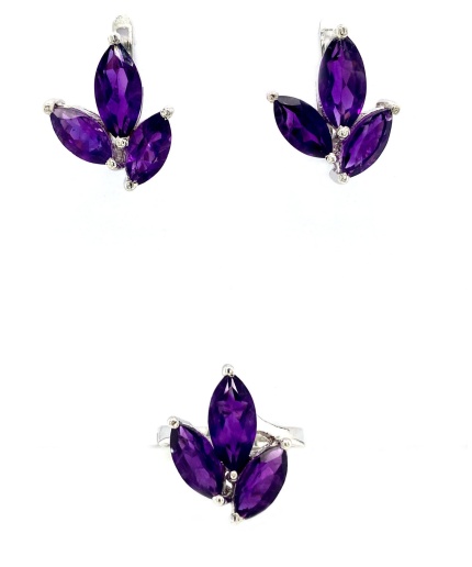 Amethyst Jewellery in 925 Sterling Silver | Save 33% - Rajasthan Living 5