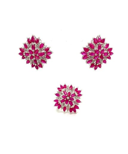 Ruby Jewellery in 925 Sterling Silver | Save 33% - Rajasthan Living