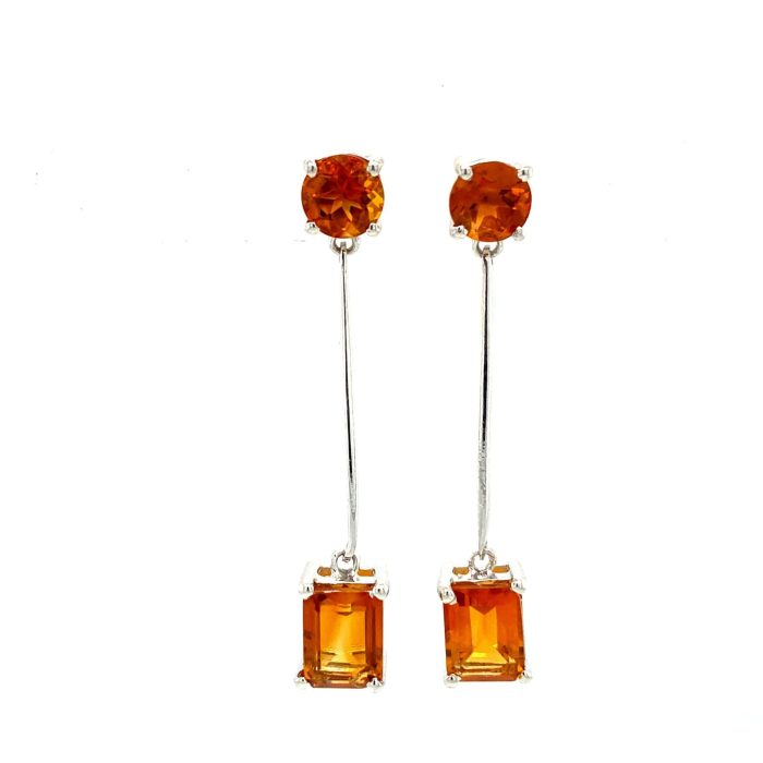 Citrine Earrings in 925 Sterling Silver | Save 33% - Rajasthan Living 5