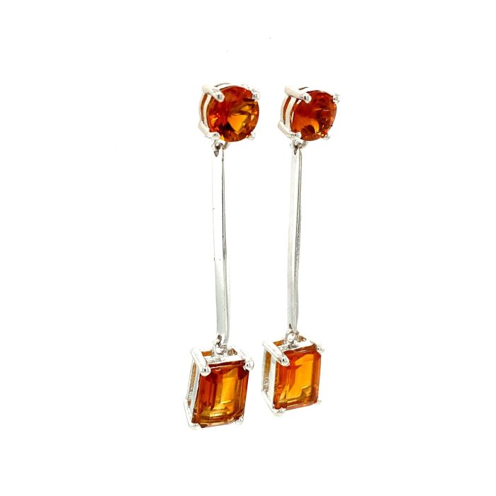 Citrine Earrings in 925 Sterling Silver | Save 33% - Rajasthan Living 6