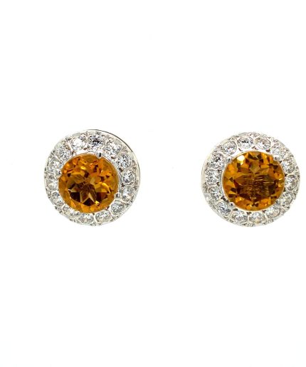 Citrine Earrings in 925 Sterling Silver | Save 33% - Rajasthan Living 5