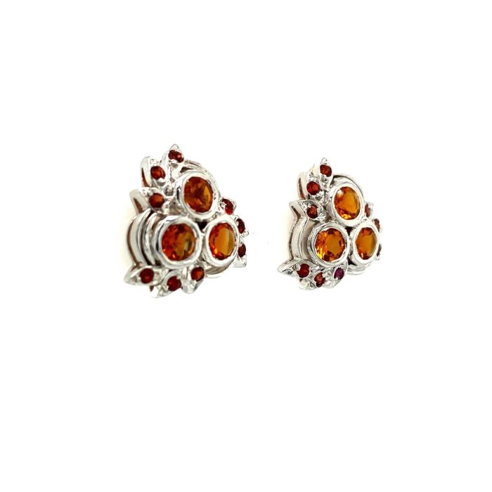 Citrine Earrings in 925 Sterling Silver | Save 33% - Rajasthan Living 6