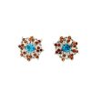 Multi Colour Stones Earrings in 925 Sterling Silver | Save 33% - Rajasthan Living 7