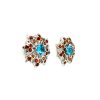 Multi Colour Stones Earrings in 925 Sterling Silver | Save 33% - Rajasthan Living 8