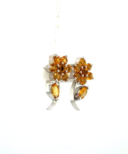 Citrine Earrings in 925 Sterling Silver | Save 33% - Rajasthan Living 7